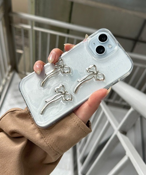 iPhoneケース シルバー系 ( iPhone 13 /iPhone 13 Pro/iPhone 14