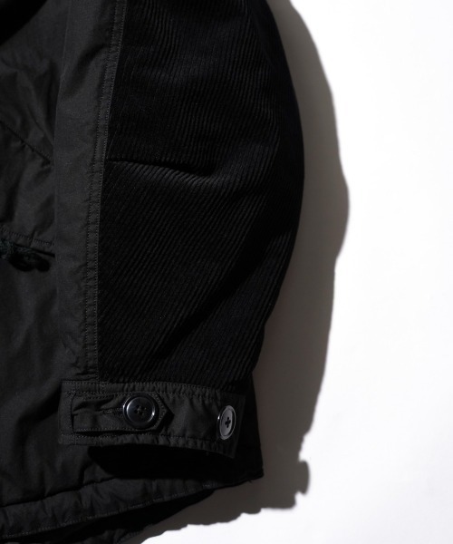 made in standard （メイドインスタンダード）の「MADE IN STANDARD メイドインスタンダード / QUILT LINED M-65 FIELD JACKET（ミリタリージャケット・メンズ・ブラック/オリーブ・MEDIUM/LARGE）」の11枚目の写真