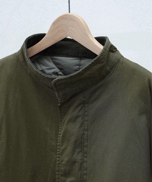 made in standard （メイドインスタンダード）の「MADE IN STANDARD メイドインスタンダード / QUILT LINED M-65 FIELD JACKET（ミリタリージャケット・メンズ・ブラック/オリーブ・MEDIUM/LARGE）」の15枚目の写真