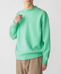 モックネック」に該当するメンズのトップス（グリーン・カーキ/緑色系