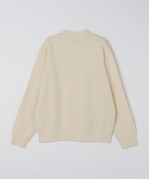 SHIPS:〈手洗い可能〉7ゲージ ウール カシミヤ ボイル モックネック