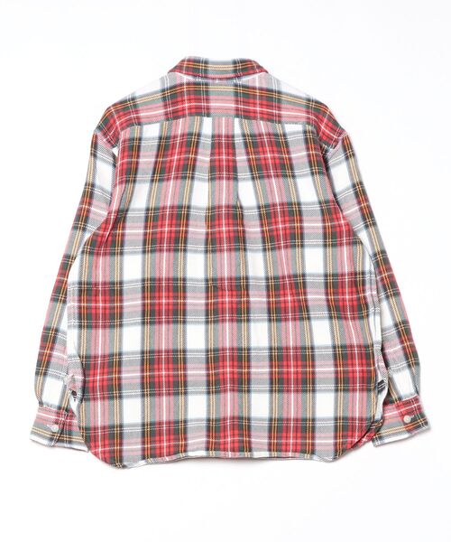 セール】リラックス フィット チェック コットン ツイル シャツ