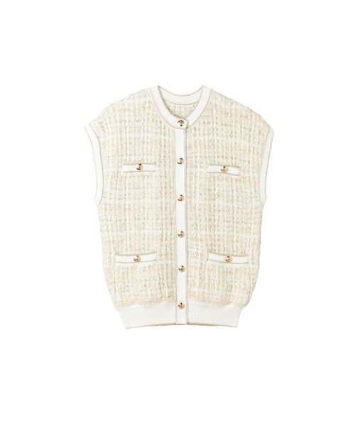 トップス Her lip to / Aveline Knit Gilet Her lip to ニット セーター Aveline Knit Gilet レディース