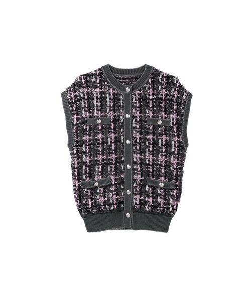 トップス Her lip to / Aveline Knit Gilet Aveline Knit Gilet（ニット/セーター）｜Her lip to（ハーリップ