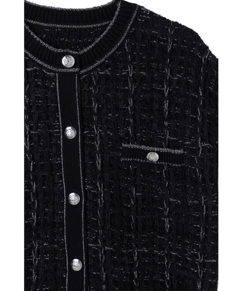 Her lip to（ハーリップトゥー）の「Aveline Knit Gilet（ニット/セーター・レディース・ホワイト系/ブラック・FREE）」の14枚目の写真