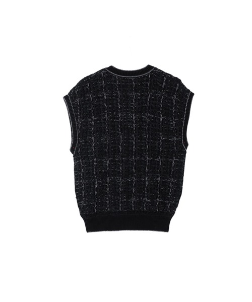 Her lip to（ハーリップトゥー）の「Aveline Knit Gilet（ニット/セーター・レディース・ホワイト系/ブラック・FREE）」の15枚目の写真