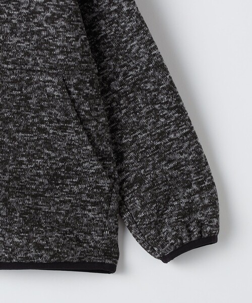 SHIPS（シップス）の「SHIPS KIDS:140～160cm / フリース ジップ パーカ（パーカー・キッズ・ブラック/グレー系・140/150/160）」の5枚目の写真