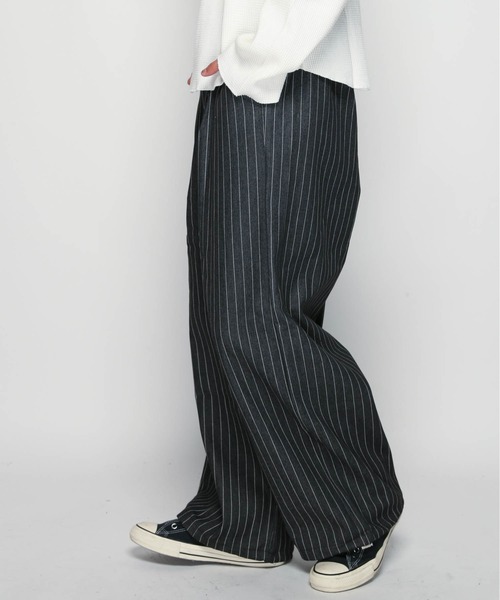JACKROSE（ジャックローズ）の「JE-SELECT-ピンストライプ PANT（その他パンツ・メンズ・ブラック/ネイビー・FREE）」の5枚目の写真