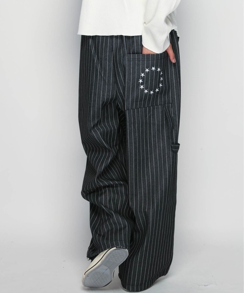 JACKROSE（ジャックローズ）の「JE-SELECT-ピンストライプ PANT（その他パンツ・メンズ・ブラック/ネイビー・FREE）」の7枚目の写真