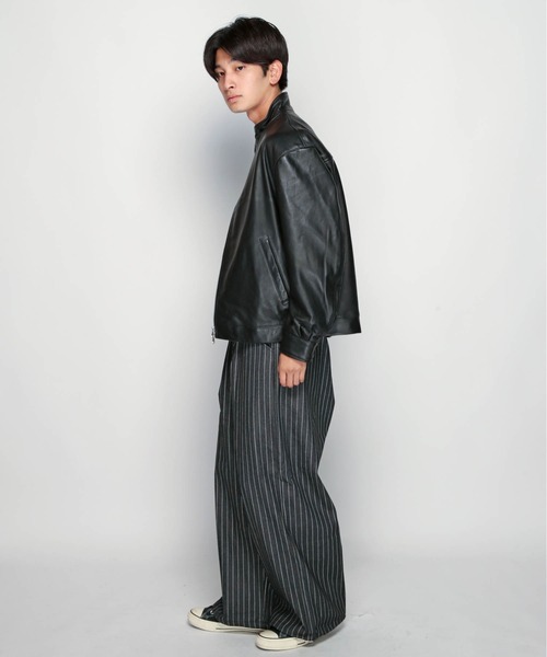 JACKROSE（ジャックローズ）の「JE-SELECT-ピンストライプ PANT（その他パンツ・メンズ・ブラック/ネイビー・FREE）」の14枚目の写真