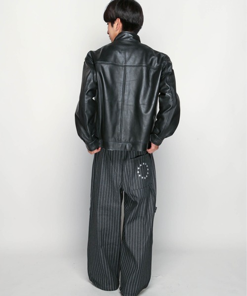 JACKROSE（ジャックローズ）の「JE-SELECT-ピンストライプ PANT（その他パンツ・メンズ・ブラック/ネイビー・FREE）」の16枚目の写真