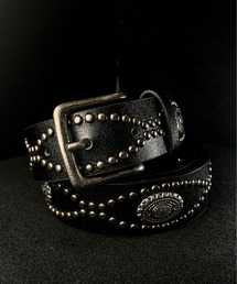 CALIFORNIA OUTFITTERS（カリフォルニア アウトフィッターズ）の「G10A27 ブラック スタッズウエスタンベルト（ベルト）」