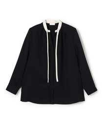 BALLSEY（ボールジィ）の「スムースサテン ストリングネックブラウス（シャツ/ブラウス）」