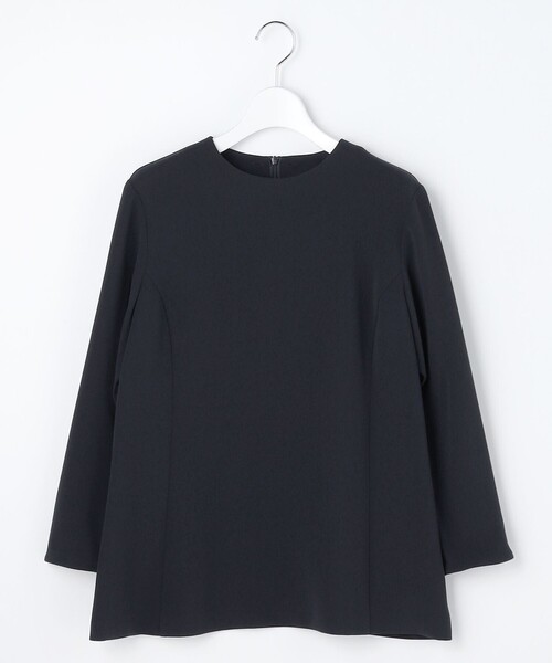 J.PRESS(ジェイプレス)の「【セットアップ対応・2way】セラテリーダブルクロス ブラウス(シャツ/ブラウス・レディース・ネイビー系/ベージュ系/ブラック系・9/11)」の22枚目の写真