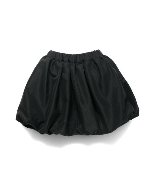BRANSHES（ブランシェス）の「【b.+A】金子綾/バルーンスカート（スカート・キッズ・シルバー/ブラック・M/XL/S/L）」の3枚目の写真