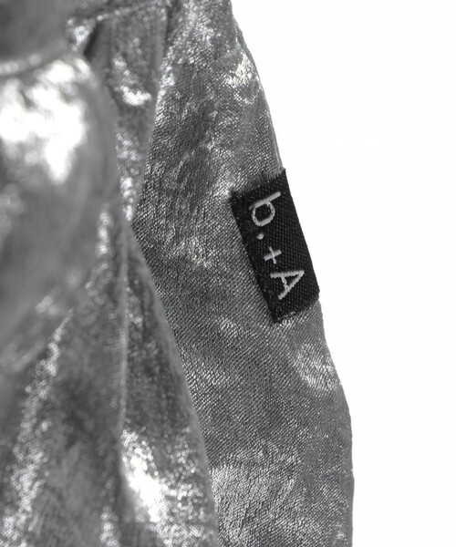 BRANSHES（ブランシェス）の「【b.+A】金子綾/バルーンスカート（スカート・キッズ・シルバー/ブラック・M/XL/S/L）」の12枚目の写真