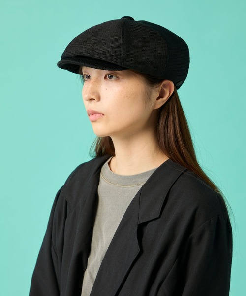 CPH(シーピーエイチ)の「CPH/シーピーエイチ/Strow Yarn Thermo/575 Casquette(キャップ・メンズ・ブラック・F)」の4枚目の写真