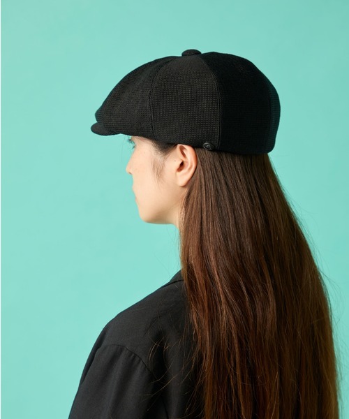 CPH(シーピーエイチ)の「CPH/シーピーエイチ/Strow Yarn Thermo/575 Casquette(キャップ・メンズ・ブラック・F)」の5枚目の写真