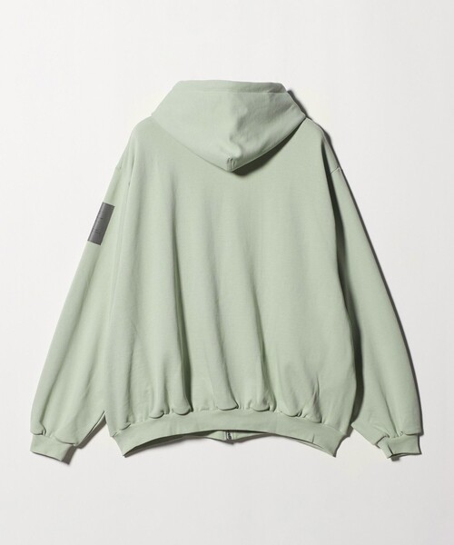 CITEN（シテン）の「＜CITEN＞ライトスウェットジップパーカー（パーカー・メンズ・オリーブ/ブラック・L/M）」の11枚目の写真