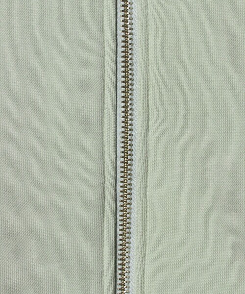 CITEN（シテン）の「＜CITEN＞ライトスウェットジップパーカー（パーカー・メンズ・オリーブ/ブラック・L/M）」の16枚目の写真