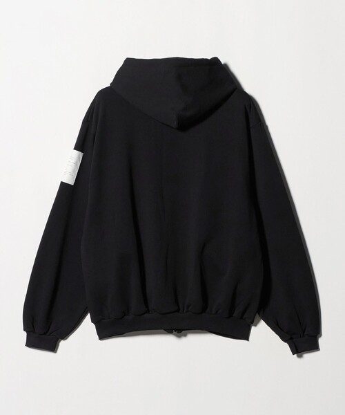 CITEN（シテン）の「＜CITEN＞ライトスウェットジップパーカー（パーカー・メンズ・オリーブ/ブラック・L/M）」の18枚目の写真