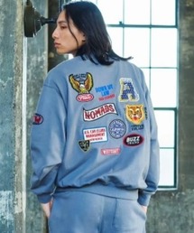 ANTIBAL（アンティバル）の「【ANTIBAL】 ワッペン風刺繍トレーナー プルオーバー スウェット（スウェット）」