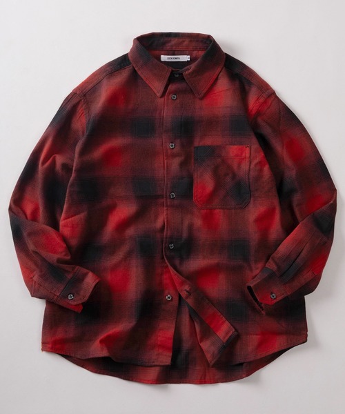 セール】【83】ソフトフランネル チェックシャツ／アメカジ（シャツ