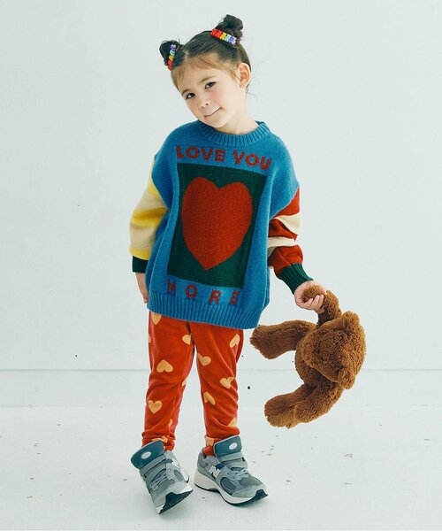 ジュニア対応】カラフルジャガードセーター（ニット/セーター）｜p