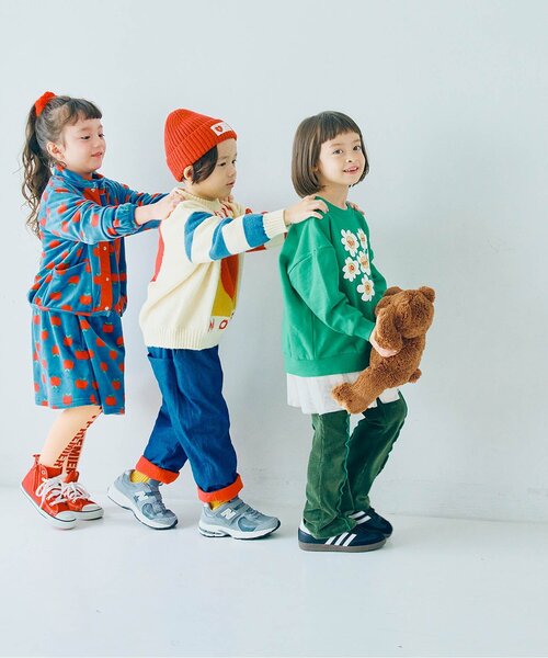 ジュニア対応】カラフルジャガードセーター（ニット/セーター）｜p