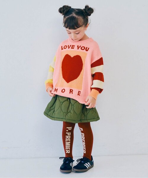 ジュニア対応】カラフルジャガードセーター（ニット/セーター）｜p