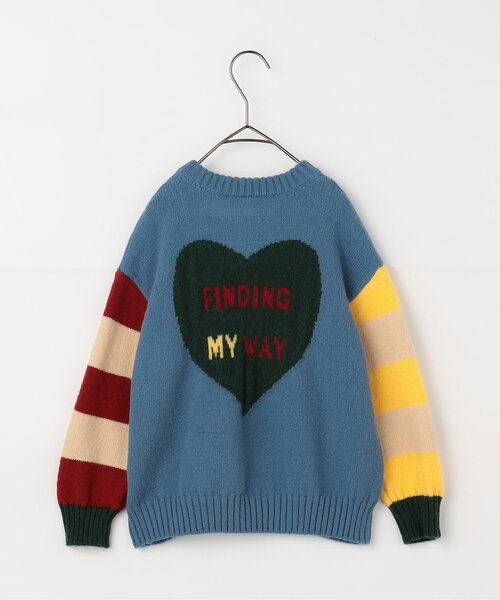 ジュニア対応】カラフルジャガードセーター（ニット/セーター）｜p
