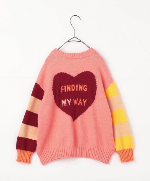 ジュニア対応】カラフルジャガードセーター（ニット/セーター）｜p