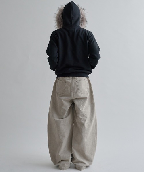 【新品未使用】EPNK パーカー アジャスタブルフェイクファーフーディー Adjustable Faux Fur Hoodie /アジャスタブルフェイクファーフーディ