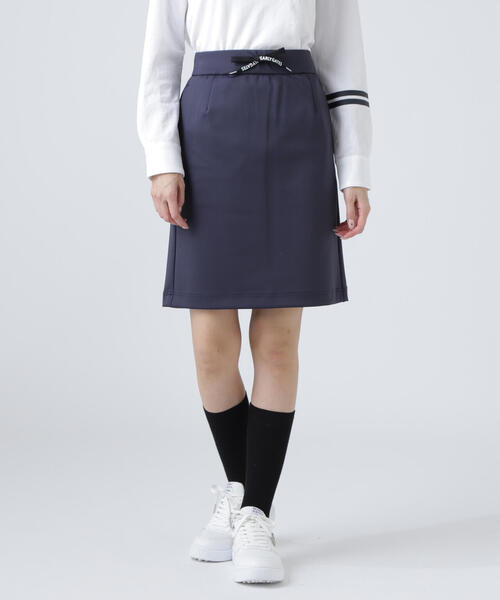 PEARLY GATES(パーリーゲイツ)の「【PEARLY GATES】スタイルプラスAIRスカート(スカート・レディース・ホワイト/ネイビー・MEDIUM/SMALL/LARGE)」の2枚目の写真