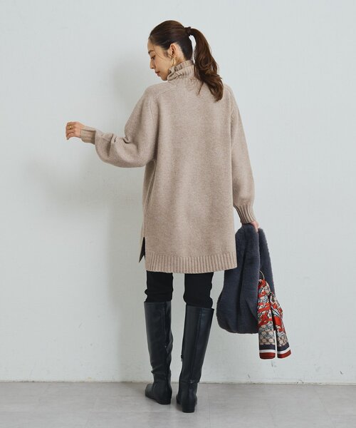 un dix cors（アンディコール）の「《美シルエット》裾ファスナー起毛スキニーパンツ（スウェットパンツ・レディース・ブラック・FREE）」の14枚目の写真