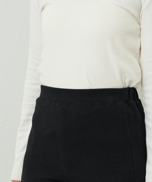 un dix cors（アンディコール）の「《美シルエット》裾ファスナー起毛スキニーパンツ（スウェットパンツ・レディース・ブラック・FREE）」の20枚目の写真