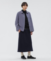 MHL. | LIGHT  WOOL MELTON(スカート)