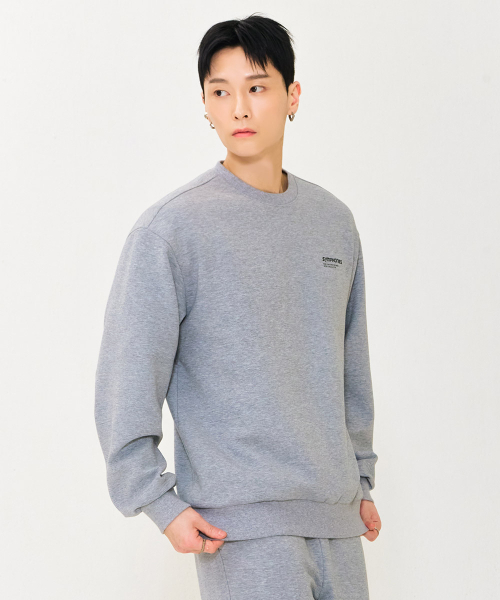 CHASECULT(チェイスカルト)の「男性レタリンググラフィックスウェットシャツ-グレー(スウェット・メンズ・MD.Gray・100/110/95/105)」の2枚目の写真