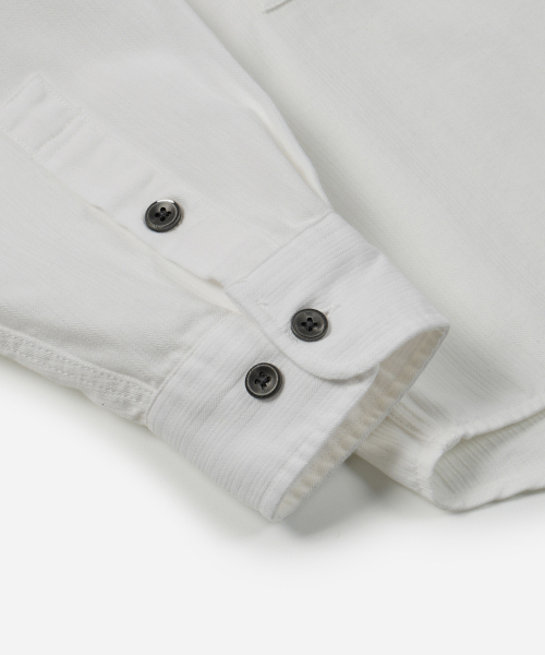 FRIZMWORKS(フリズムワークス)の「DENIM CARPENTER POCKET WORK SHIRT _ WHITE HBT(シャツ/ブラウス・メンズ・その他・SMALL/MEDIUM/LARGE/X-LARGE)」の7枚目の写真