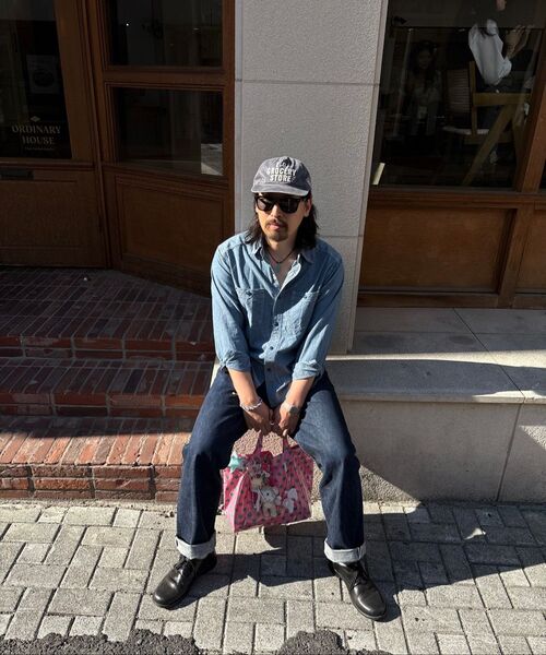 OUTSTANDING(アウトスタンディング)の「USN SELVEDGE CHAMBRAY SHIRT_L.BLUE(シャツ/ブラウス・メンズ・その他・SMALL/MEDIUM/LARGE/X-LARGE)」の17枚目の写真
