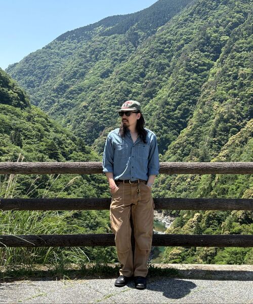 OUTSTANDING(アウトスタンディング)の「USN SELVEDGE CHAMBRAY SHIRT_L.BLUE(シャツ/ブラウス・メンズ・その他・SMALL/MEDIUM/LARGE/X-LARGE)」の20枚目の写真