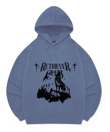 WITH THE MOON HOODIE [BABY BLUE]