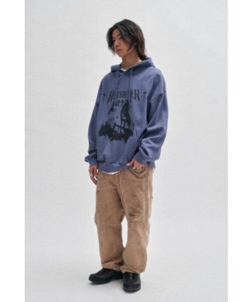 Retriever Club（レトリーバークラブ）の「WITH THE MOON HOODIE [BABY BLUE]（パーカー・レディース・その他・MEDIUM/LARGE/X-LARGE）」の6枚目の写真