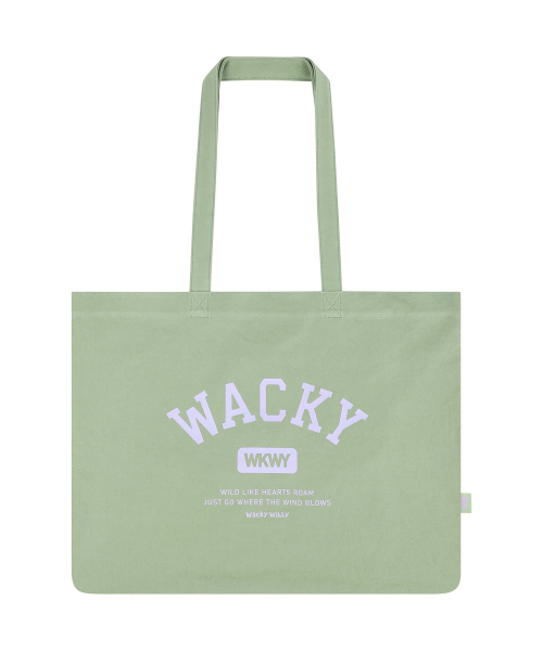 Wacky WiLLy（ワッキーウィリー）の「デイリーエコバッグ グリーン（エコバッグ/サブバッグ・レディース・その他・F）」の2枚目の写真