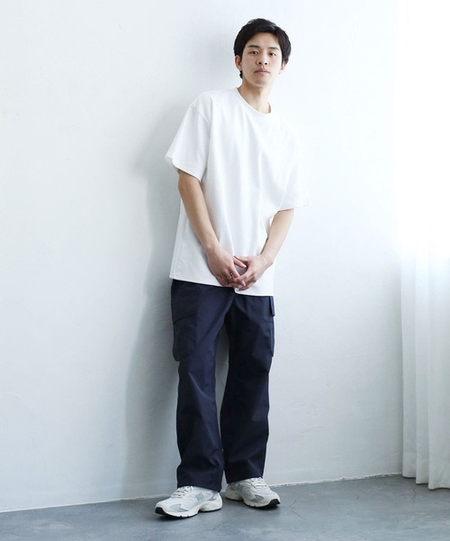 MYRTH（マイルス）の「【MYRTH】10オンスヘビーウエイトビッグTシャツ（Tシャツ/カットソー・メンズ・ブラック/ホワイト・L/M/XL）」の3枚目の写真