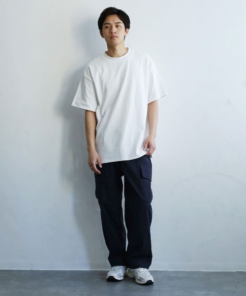 MYRTH（マイルス）の「【MYRTH】10オンスヘビーウエイトビッグTシャツ（Tシャツ/カットソー・メンズ・ブラック/ホワイト・L/M/XL）」の4枚目の写真