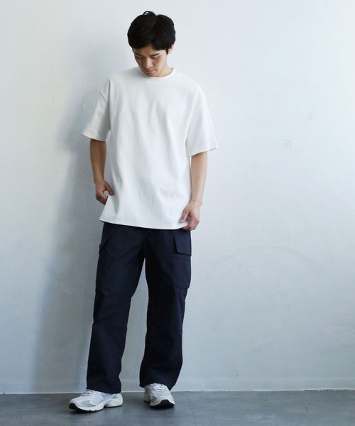 MYRTH（マイルス）の「【MYRTH】10オンスヘビーウエイトビッグTシャツ（Tシャツ/カットソー・メンズ・ブラック/ホワイト・L/M/XL）」の9枚目の写真