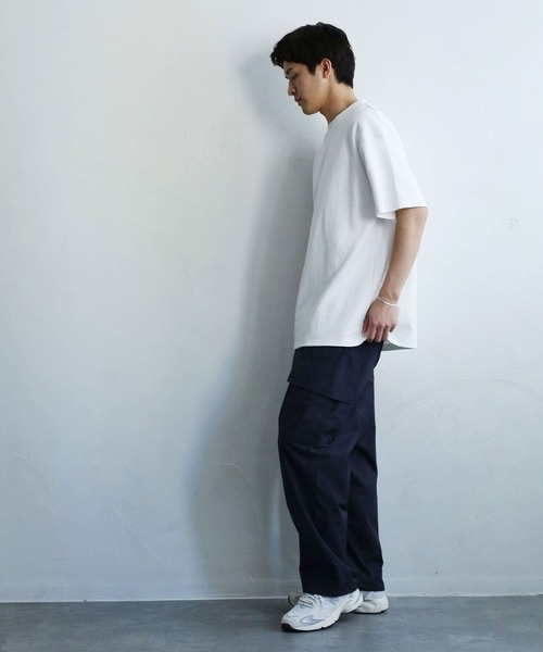 MYRTH（マイルス）の「【MYRTH】10オンスヘビーウエイトビッグTシャツ（Tシャツ/カットソー・メンズ・ブラック/ホワイト・L/M/XL）」の10枚目の写真