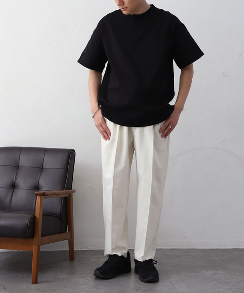 MYRTH（マイルス）の「【MYRTH】10オンスヘビーウエイトビッグTシャツ（Tシャツ/カットソー・メンズ・ブラック/ホワイト・L/M/XL）」の12枚目の写真