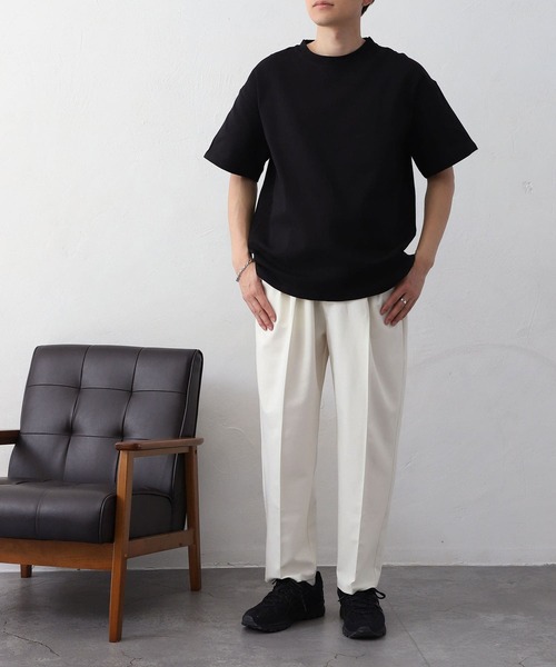 MYRTH（マイルス）の「【MYRTH】10オンスヘビーウエイトビッグTシャツ（Tシャツ/カットソー・メンズ・ブラック/ホワイト・L/M/XL）」の16枚目の写真